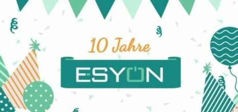 10 Jahre ESYON Grafik